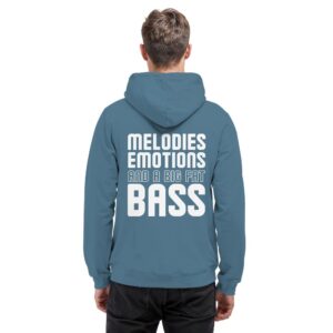 back-basic-unisex-hoodie-airforce-blue-485-fd25-1000x.jpg Backprint Melodies Emotions Big Fat Bass - Basic Unisex Hoodie