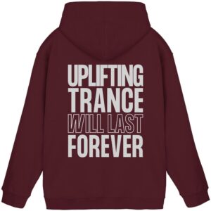 back-basic-unisex-hoodie-burgundy-483-832f-1000x.jpg Backprint Uplifting Trance Will Last Forever - Basic Unisex Hoodie