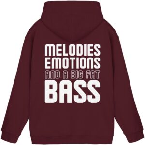 back-basic-unisex-hoodie-burgundy-483-fd25-1000x.jpg Backprint Melodies Emotions Big Fat Bass - Basic Unisex Hoodie
