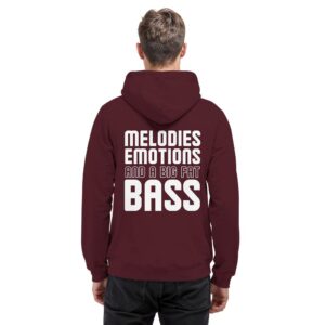 back-basic-unisex-hoodie-burgundy-485-fd25-1000x.jpg Backprint Melodies Emotions Big Fat Bass - Basic Unisex Hoodie