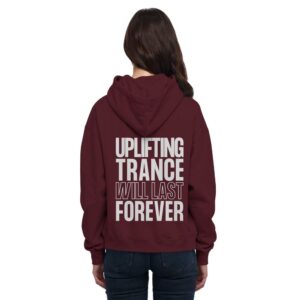 back-basic-unisex-hoodie-burgundy-487-832f-1000x.jpg Backprint Uplifting Trance Will Last Forever - Basic Unisex Hoodie