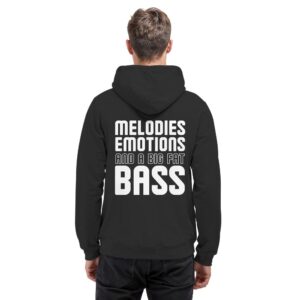 back-basic-unisex-hoodie-jet-black-485-fd25-1000x.jpg Backprint Melodies Emotions Big Fat Bass - Basic Unisex Hoodie