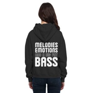 back-basic-unisex-hoodie-jet-black-487-fd25-1000x.jpg Backprint Melodies Emotions Big Fat Bass - Basic Unisex Hoodie