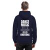 back-basic-unisex-hoodie-oxford-navy-485-207f-1000x.jpg Backprint Dance Music With Melodies And Emotions - Basic Unisex Hoodie