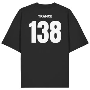 Trance 138 Backprint Jersey Number - Oversize Shirt