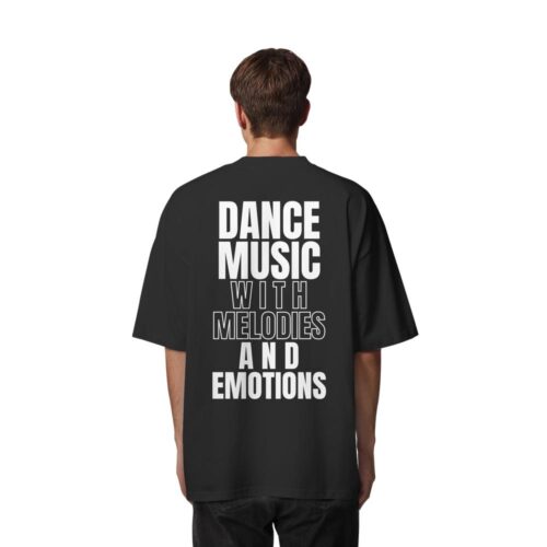 back-organic-oversize-shirt-black-838-237c-1000x.jpg Backprint Dance Music With Melodies And Emotions - Organic Oversize Shirt