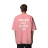 Trance Will Never Die Backprint - Oversize Shirt