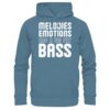 Melodies Emotions And A Big Fat Bass - Basic Unisex Hoodie