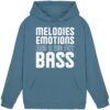 Melodies Emotions And A Big Fat Bass - Basic Unisex Hoodie