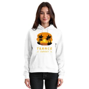 front-basic-unisex-hoodie-arctic-white-486-84c5-1000x.jpg Trance Sunset - Basic Unisex Hoodie