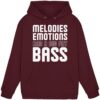 Melodies Emotions And A Big Fat Bass - Basic Unisex Hoodie