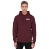 front-basic-unisex-hoodie-burgundy-484-1b5c-1000x.jpg Backprint Melodies Emotions Big Fat Bass - Basic Unisex Hoodie