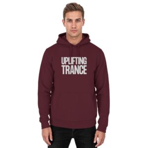 front-basic-unisex-hoodie-burgundy-484-842f-1000x.jpg Uplifting Trance Grey Typographic - Basic Unisex Hoodie