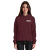 front-basic-unisex-hoodie-burgundy-486-1b5c-1000x.jpg Backprint Melodies Emotions Big Fat Bass - Basic Unisex Hoodie