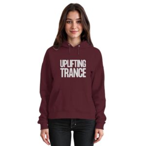 front-basic-unisex-hoodie-burgundy-486-842f-1000x.jpg Uplifting Trance Grey Typographic - Basic Unisex Hoodie