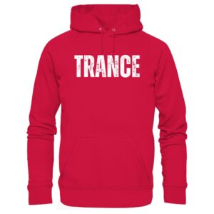 front-basic-unisex-hoodie-fire-red-480-7916-1000x.jpg Trance Distressed - Basic Unisex Hoodie