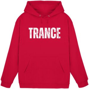 front-basic-unisex-hoodie-fire-red-482-7916-1000x.jpg Trance Distressed - Basic Unisex Hoodie