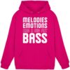 Melodies Emotions And A Big Fat Bass - Basic Unisex Hoodie