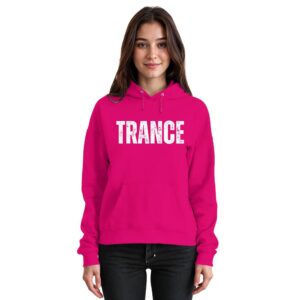 front-basic-unisex-hoodie-hot-pink-486-7916-1000x.jpg Trance Distressed - Basic Unisex Hoodie