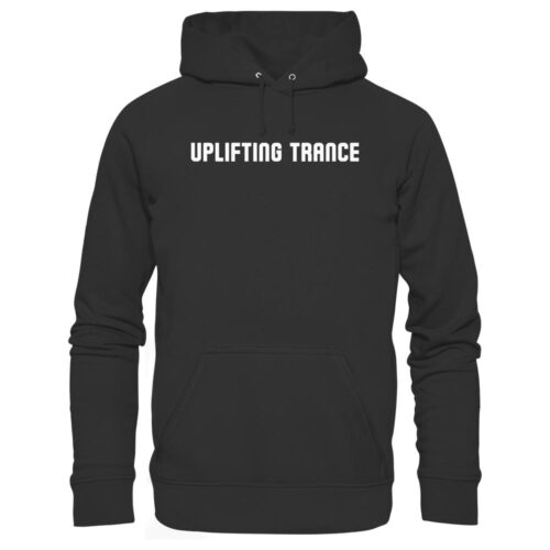 Uplifting Trance Minimalist Design - Basic Unisex Hoodie