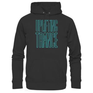 Uplifting Trance Cyan - Basic Unisex Hoodie