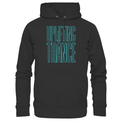 Uplifting Trance Cyan - Basic Unisex Hoodie