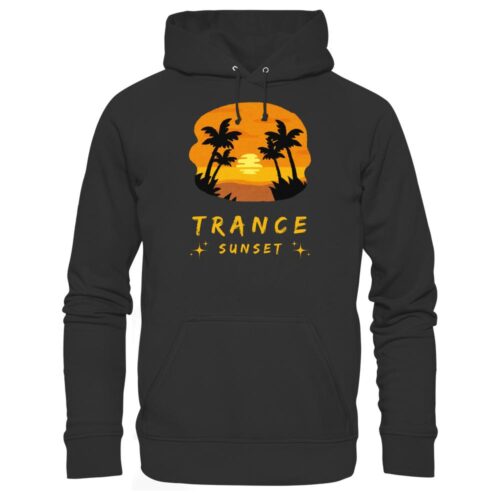 Trance Sunset - Basic Unisex Hoodie