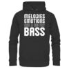 Melodies Emotions And A Big Fat Bass - Basic Unisex Hoodie