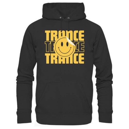 front-basic-unisex-hoodie-jet-black-480-b55c-1000x.jpg Trance Smiley - Basic Unisex Hoodie