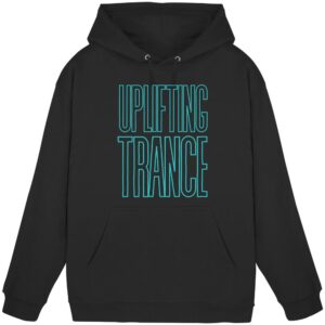 Uplifting Trance Cyan - Basic Unisex Hoodie