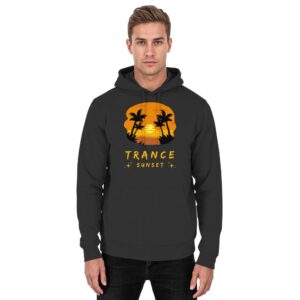 front-basic-unisex-hoodie-jet-black-484-84c5-1000x.jpg Trance Sunset - Basic Unisex Hoodie