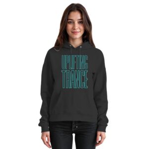 Uplifting Trance Cyan - Basic Unisex Hoodie