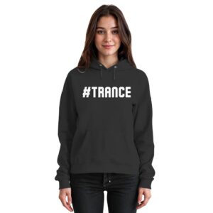 front-basic-unisex-hoodie-jet-black-486-218e-1000x.jpg Hashtag Trance - Basic Unisex Hoodie