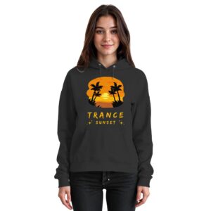 front-basic-unisex-hoodie-jet-black-486-84c5-1000x.jpg Trance Sunset - Basic Unisex Hoodie