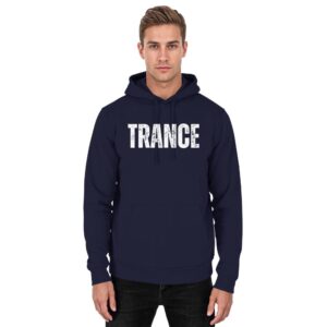 front-basic-unisex-hoodie-oxford-navy-484-7916-1000x.jpg Trance Distressed - Basic Unisex Hoodie