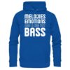 Melodies Emotions And A Big Fat Bass - Basic Unisex Hoodie