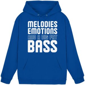 Melodies Emotions And A Big Fat Bass - Basic Unisex Hoodie