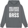 Melodies Emotions And A Big Fat Bass - Basic Unisex Hoodie