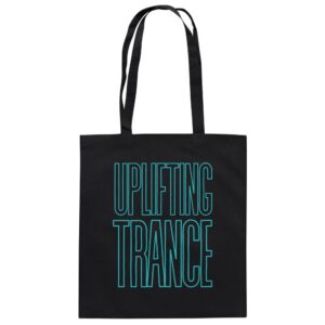 front-baumwolltasche-black-799-25f7-1000x.jpg Uplifting Trance Cyan - Tote Bag