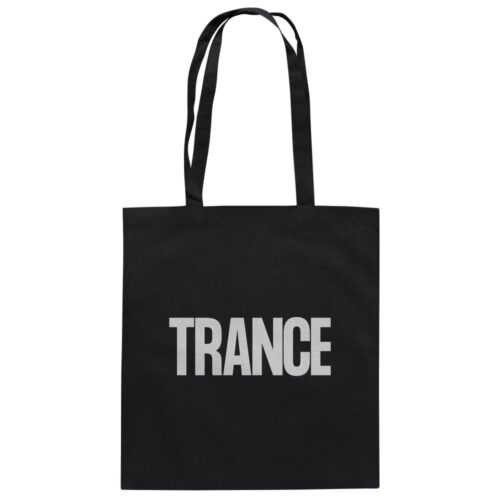 Trance Grey Typographic - Tote Bag