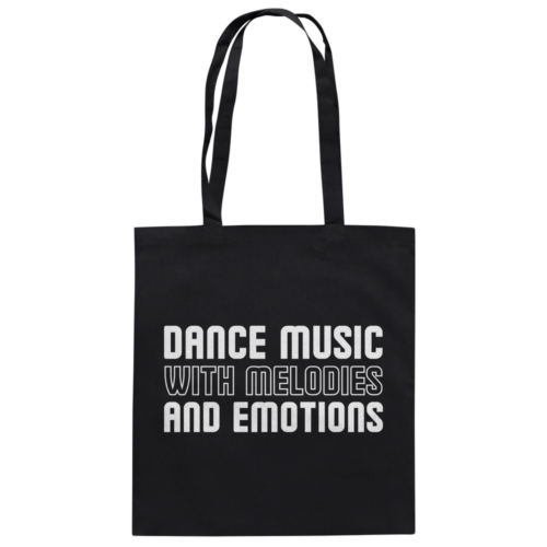 front-baumwolltasche-black-799-6ce9-1000x.png Dance Music With Melodies And Emotions - Tote Bag