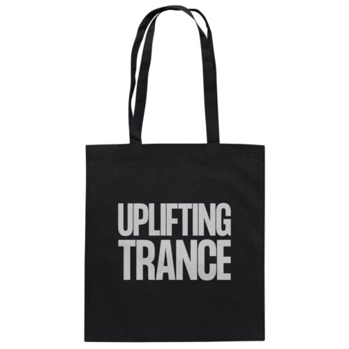 Uplifting Trance Grey Typographic - Tote Bag