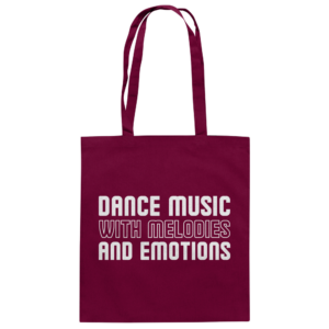 front-baumwolltasche-burgundy-799-6ce9-1000x.png Dance Music With Melodies And Emotions - Tote Bag