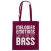 Melodies Emotions And A Big Fat Bass - Tote Bag