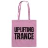 Uplifting Trance Distressed Black Font - Tote Bag