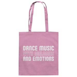 front-baumwolltasche-classic-pink-799-6ce9-1000x.png Dance Music With Melodies And Emotions - Tote Bag