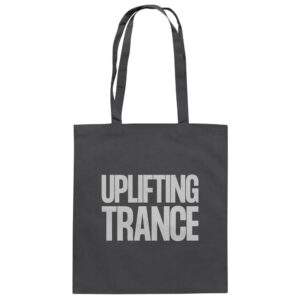 front-baumwolltasche-graphite-grey-799-b7db-1000x.jpg Uplifting Trance Grey Typographic - Tote Bag