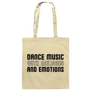 front-baumwolltasche-natural-799-119f-1000x.jpg Dance Music With Melodies And Emotions Black Font - Tote Bag