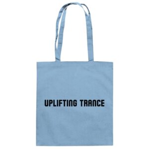front-baumwolltasche-sky-blue-799-111a-1000x.jpg Uplifting Trance Minimalist Design Black Font - Tote Bag