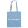 Uplifting Trance Minimalist Design - Tote Bag